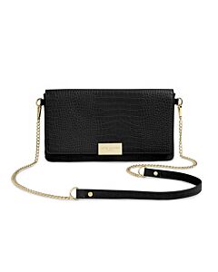 Katie Loxton Celine Faux Croc Crossbody Bag - Cognac